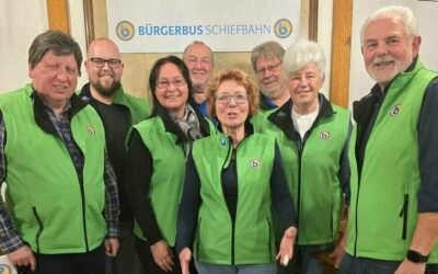 Der Verein Bürgerbus Schiefbahn hat seit April 2024 einen aktuellen Vorstand